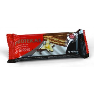 Barrita Proteica Chocolate Negro Y Vainilla Herbora