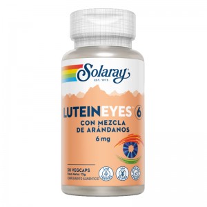 Lutein Eyes 6 mg. 30 Cáps. SOLARAY