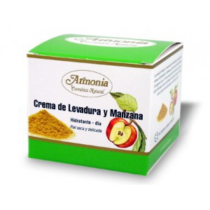 Crema Hidratante Día Levadura Y Manzana 50Grs