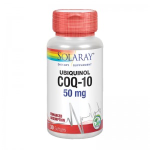 Ubiquinol CoQ10 50mg 30 Perlas