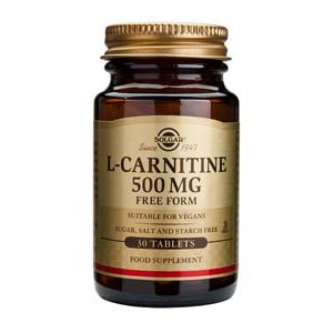 L-Carnitina 500 mg 60 Compr. Solgar