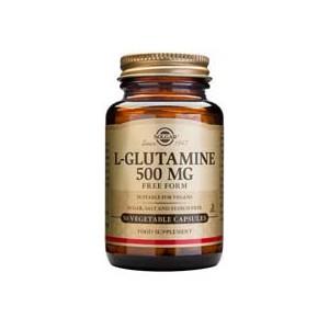 L-Glutamina 500 mg 250 Cápsulas Solgar