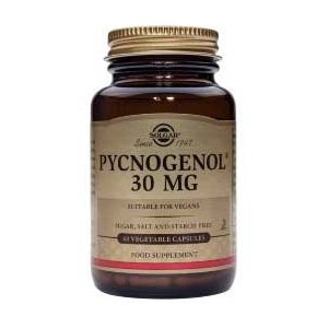 Pino 30 mg Extracto de corteza Pycnogenol® 30 Cápsulas Solgar