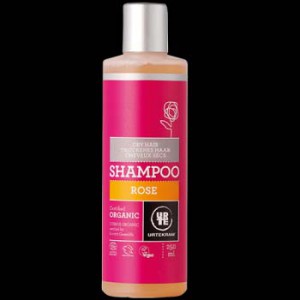 URTEKRAM Champú Rosa (Cabello Seco) 500ml