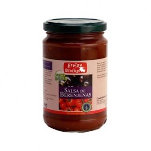 Salsa Berenjenas Bio 300G. Espiga Biológica