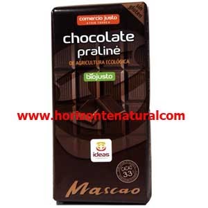 Chocolate Mascao Praliné 100Gr Ideas Comercio Justo