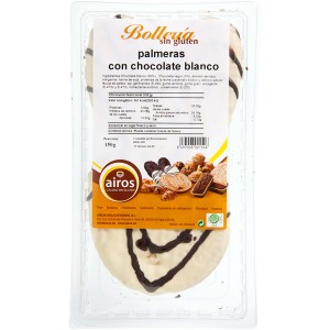 Airos Palmeras Chocolate Blanco 150Grs