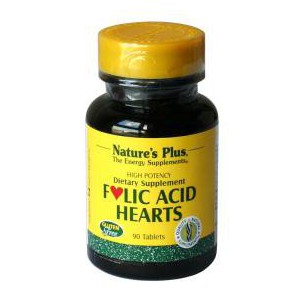 Folic Acid Hearts Nature's Plus