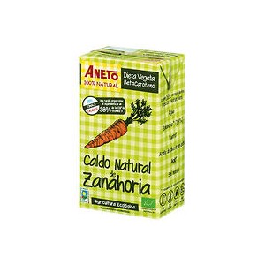 Caldo Natural Zanahoria Bio 1L. Aneto